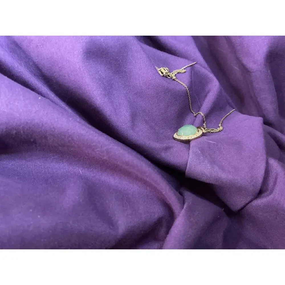 ^ Jade Stone Necklace